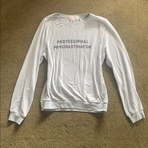 Wild Fox Professional Procrastinator Top